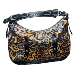 Dooney & Bourke Limited Edition Small Safari Bag Cheetah Print